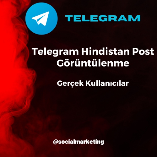  Telegram Hindistan Post Görüntülenme  Max 100K